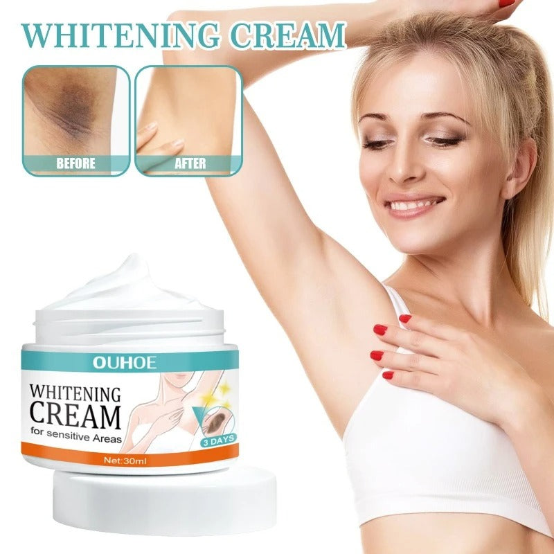 Whitening Cream for Private Parts & Body | Intimate Area Brightening Lotion